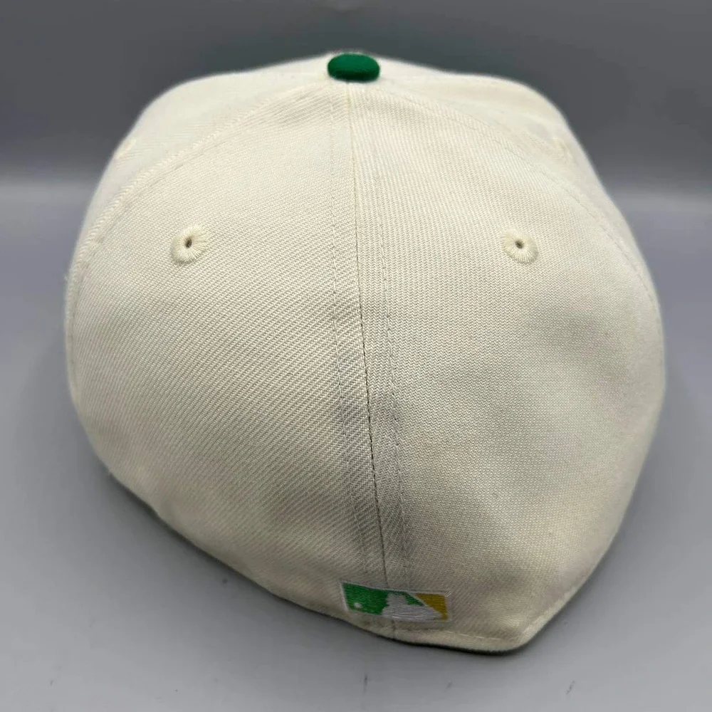 Toronto Blue Jays‎ Hat Men 7 1/2 White Green MLB 59Fifty New Era Fitted Cap